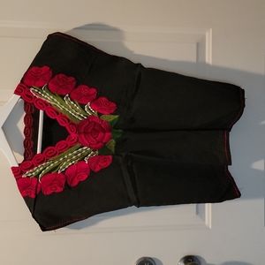 Embroidered brand new without tags, blouse.